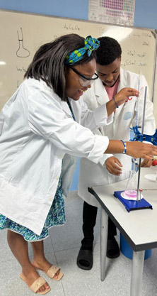 TMLC learners in a classroom environment